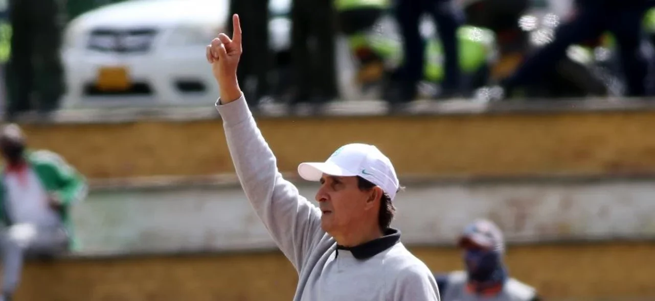 Alexandre Guimaraes, técnico de Nacional. / Foto: VizzorImage - Daniel Garzón