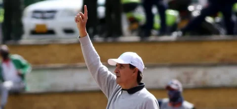 Alexandre Guimaraes, técnico de Nacional. / Foto: VizzorImage - Daniel Garzón