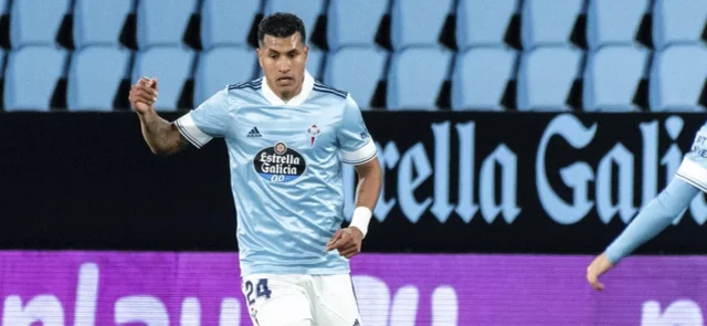 Jeison Murillo jugó 55 minutos y salió lesionado. / Foto: Celta de Vigo