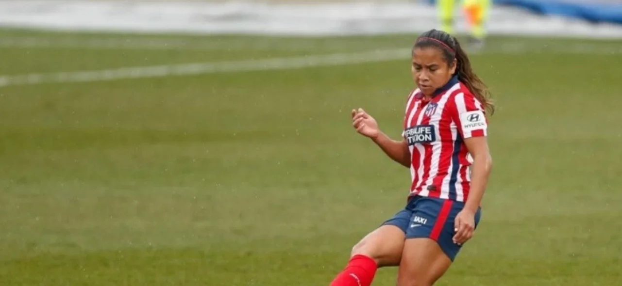 Leicy Santos, futbolista colombiana/ AFP