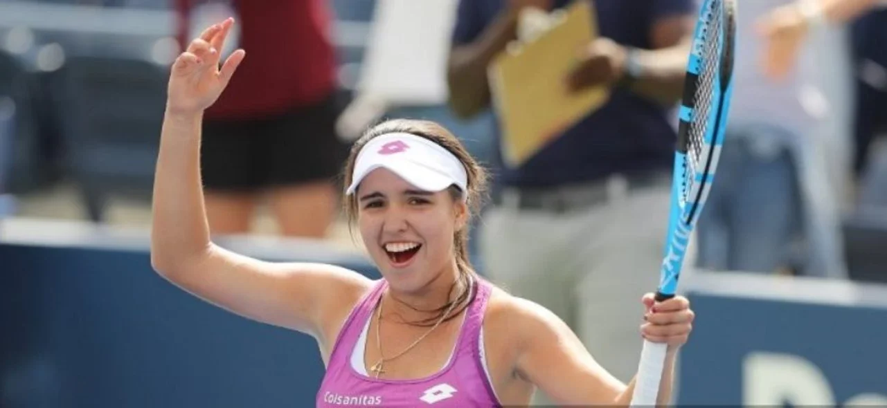 María Camila Osorio, tenista colombiana/ AFP