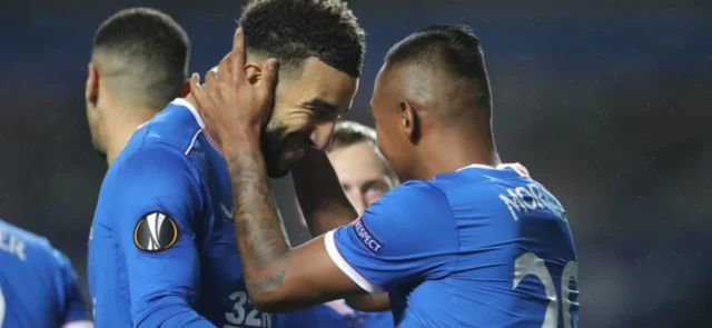 Alfredo Morelos fue sustituido al minuto 77. / Foto: AFP