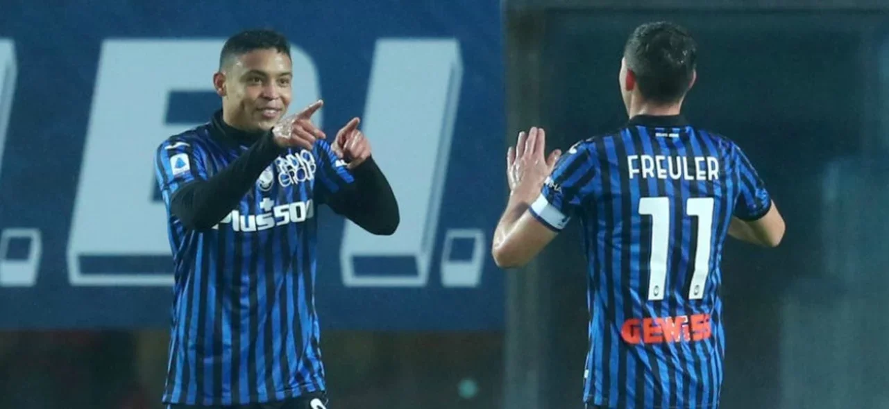 Muriel anotó el primer gol en el triunfo 3-0 frente a Parma. / Foto: Atalanta.