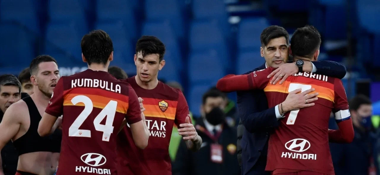 Roma 4-3 Spezia / Foto AFP