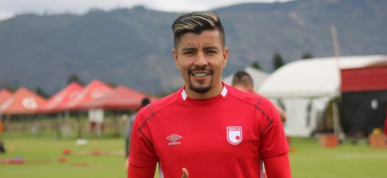 Sherman Cárdenas habla sobre sus objetivos con Santa Fe / Foto Santa Fe Oficial