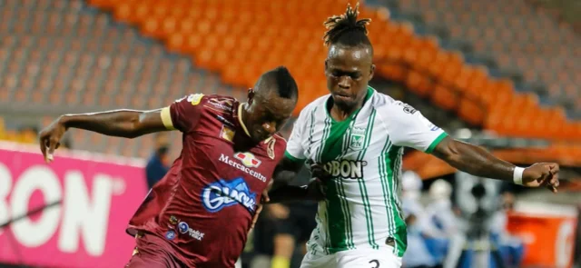 Tolima eliminó a Nacional en los cuartos de final de 2014 y 2019. / Foto: VizzorImage - Donaldo Zuluaga