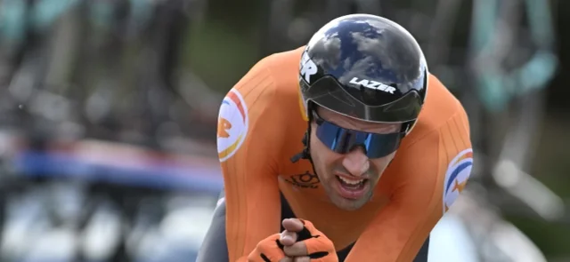 Dumoulin ganó el Giro en 2017 y fue segundo del Tour en 2018 / Foto AFP