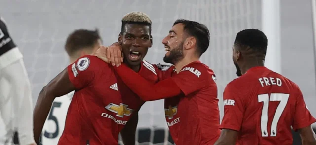 Manchester United derrotó 1-2 a Fulham. / Foto: AFP