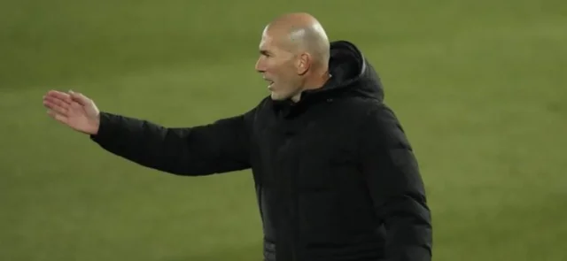 Zinedine Zidane, técnico de Real Madrid. / Foto: AFP
