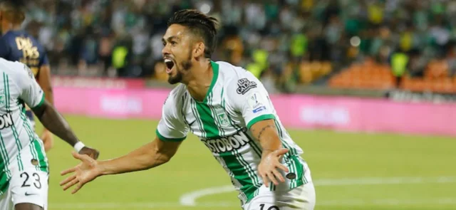 Andrés Andrade, el jugador completo de Nacional | Foto: VizzorImage / Donaldo Zuluaga
