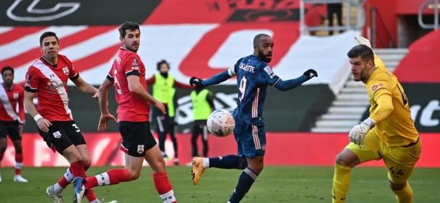 Southampton 1-0 Arsenal / Foto AFP