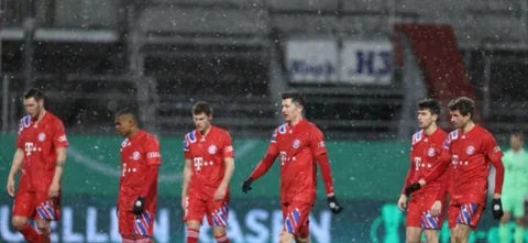 Bayern Múnich se despidió en segunda ronda/ AFP