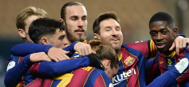 Barcelona buscará mantenerse vivo en la Copa del Rey / AFP