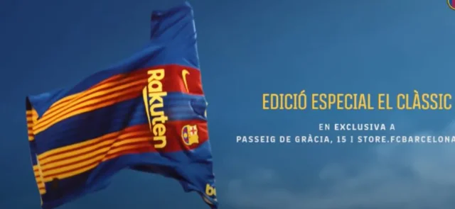 Camiseta especial de Barcelona