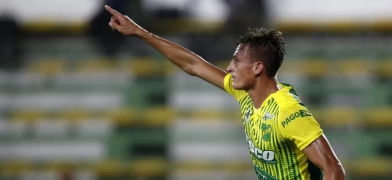 Braian Romero fue la figura del juego/ AFP