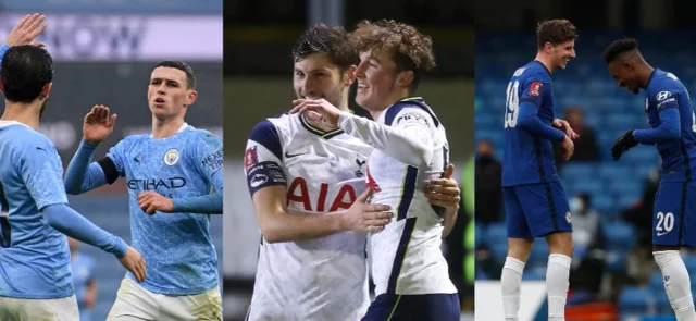City, Tottenham y Chelsea celebraron con goleada / AFP