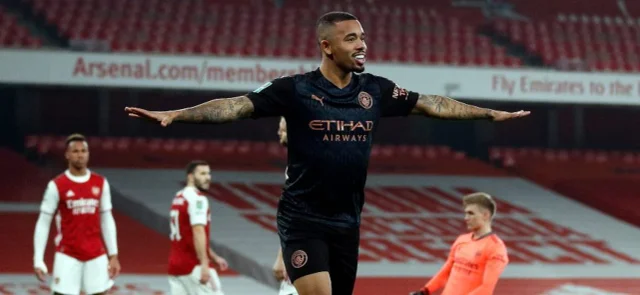 Gabriel Jesús hace parte de las bajas por Covid-19 / AFP