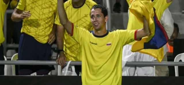 Daniel Galán, tenista colombiano / AFP