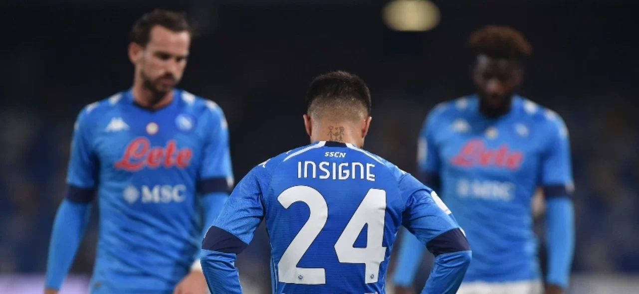 Lorenzo Insigne fue el único en anotar doblete en la abultada goleada / Foto AFP