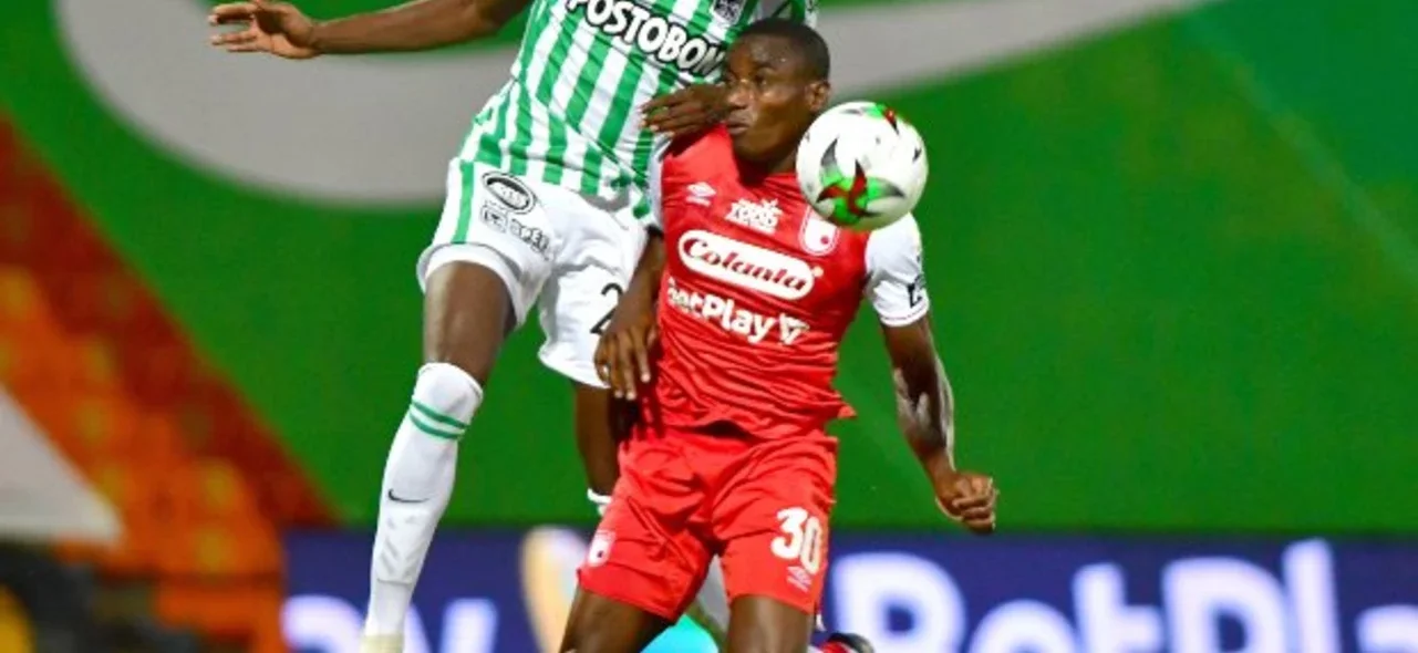 Nacional derrotó 2-0 a Santa Fe / VizzorImage / Luis Benavides