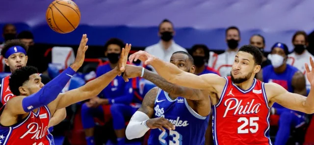 Tobias Harris, protagonista en el triunfo de 76ers / AFP