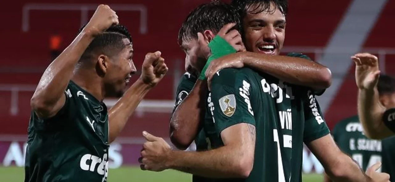 Palmeiras celebró con goleada / AFP