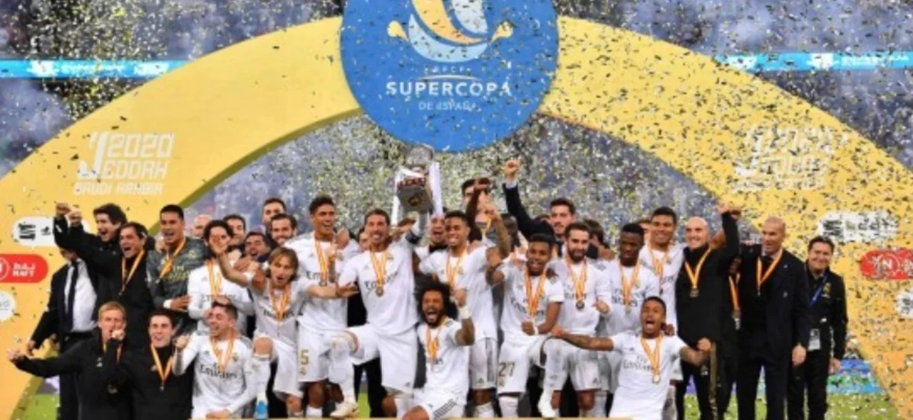 Real Madrid campeón de la Supercopa 2020 / Foto AFP