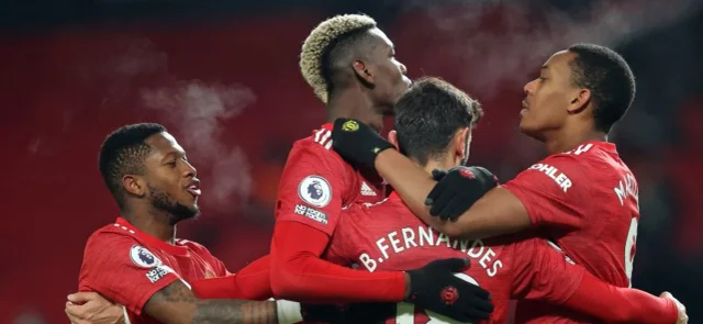 Manchester United celebró en casa / AFP