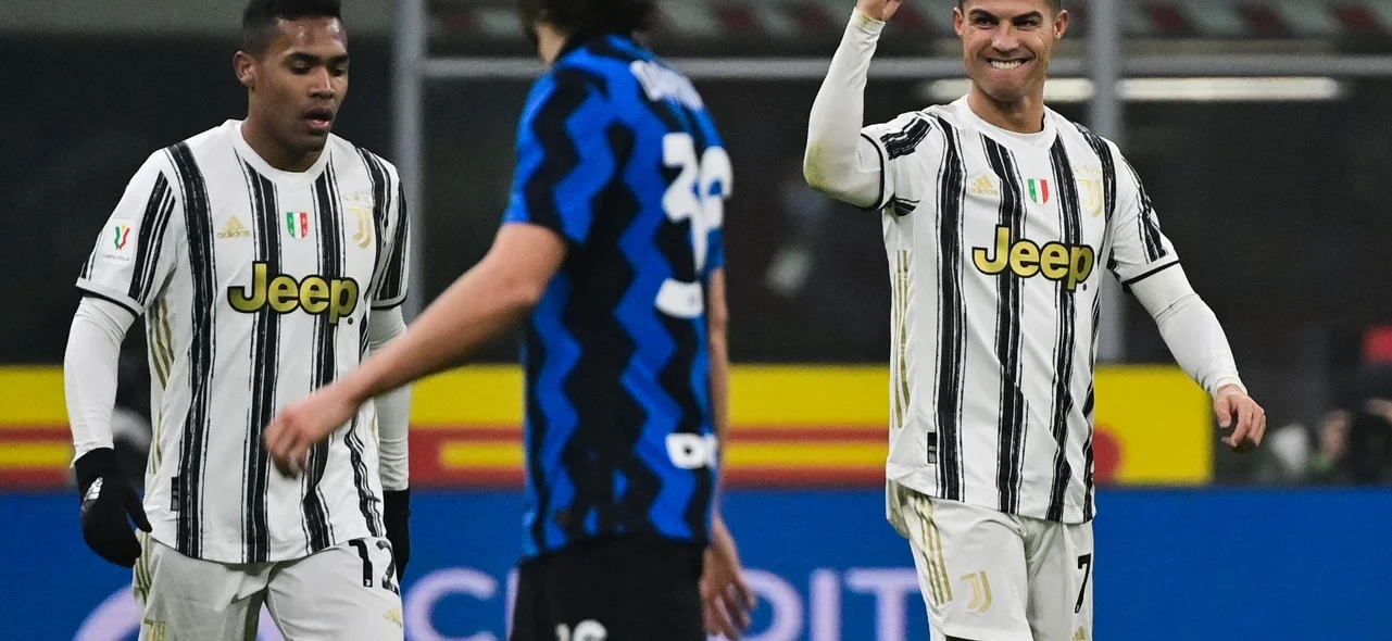 Cristiano celebra el triunfo de Juventus sobre Inter / Foto AFP