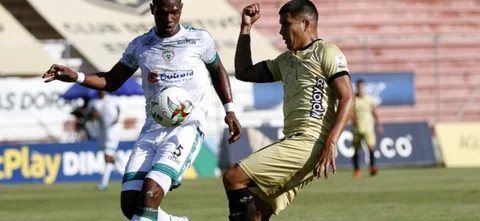 La Equidad derrotó 1-2 en su visita a Águilas Doradas /VizzorImage / Juan Cardona