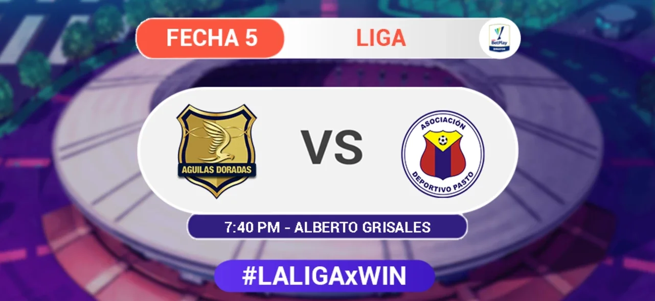 Con transmisión de Win Sports y Win Sports+.