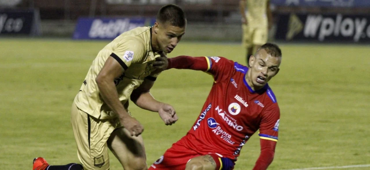 Águilas Doradas empató 1-1 con Pasto. / Foto: VizzorImage - Juan Augusto Cardona