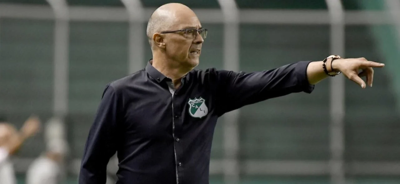 Alfredo Arias habla tras el partido contra Boyacá Chicó | VizzorImage / Gabriel Aponte