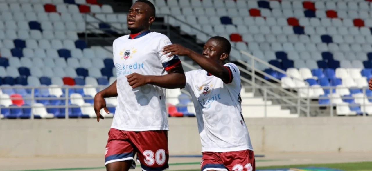 Fortaleza se impuso 1-2 frente a Barranquilla. / Foto: VizzorImage - Jairo Cassian