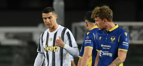 Cristiano Ronaldo suma 19 goles en la Serie A/ AFP