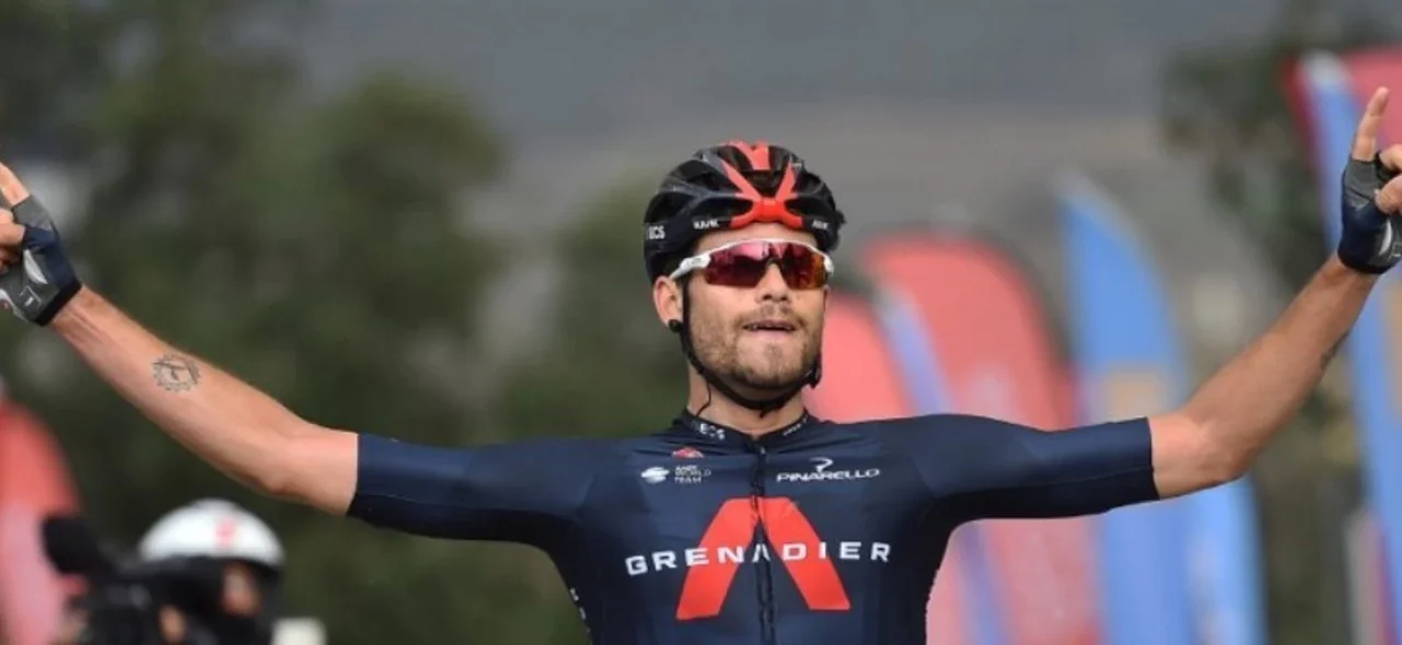 Filippo Ganna, ciclista italiano/ AFP