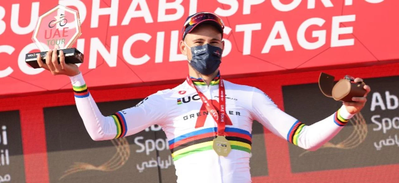 Filippo Ganna ganó la contrarreloj individual / AFP