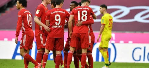 Bayern Múnich ganó 5-1 frente a Colonia en la Bundesliga. / Foto: AFP