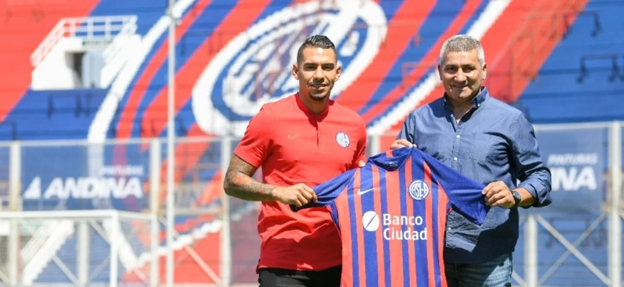 Yeison Gordillo tuvo su primer entrenamiento con San Lorenzo. / Foto: San Lorenzo