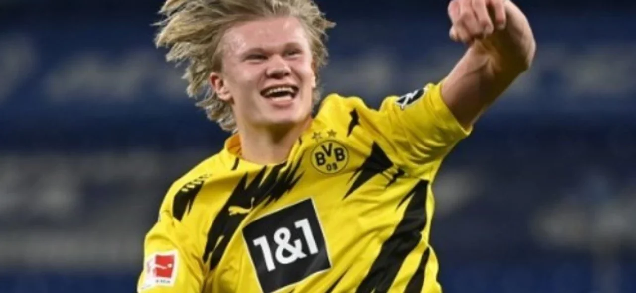 Erling Haalandm, figura de BVB / AFP