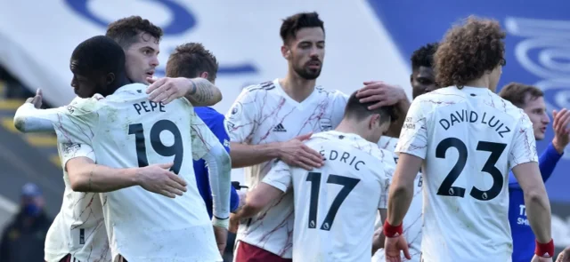 Arsenal se impuso 1-3 frente a Arsenal en la Premier League. / Foto: AFP