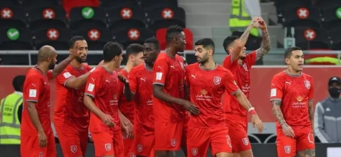 Celebración de Al-Duhail / AFP