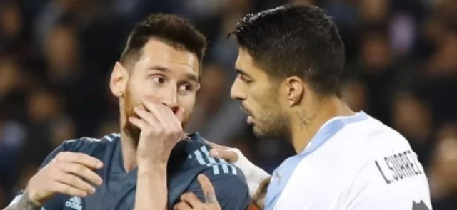 Luis Suárez es uno de los mejores amigos de Lionel Messi/ AFP