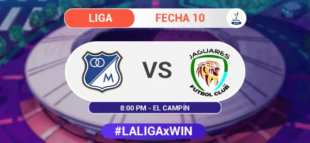 Millonarios vs. Jaguares - Liga BetPlay Dimayor 2021