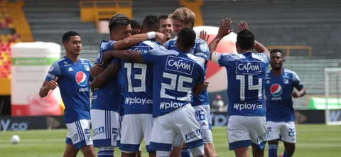 Millonarios sigue invicto en la Liga/ VizzorImage - Felipe Caicedo