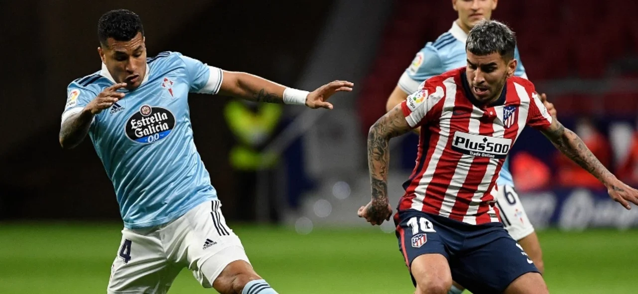 Atlético de Madrid empató 2-2 con Celta de Vigo. / Foto: AFP