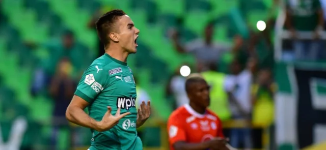 Agustín Palavecino jugó 74 partidos oficiales con Deportivo Cali. / Foto: VizzorImage - Nelson Ríos