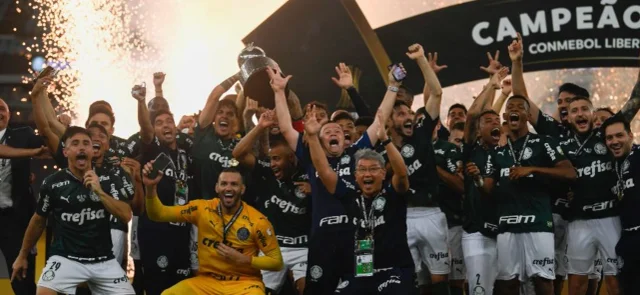 Palmeiras ganó su segunda Copa Libertadores/ AFP