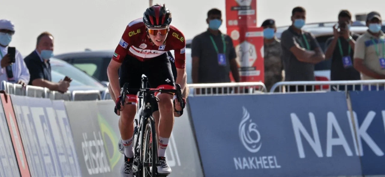 Tadej Pogacar, líder del Tour de los Emiratos / AFP