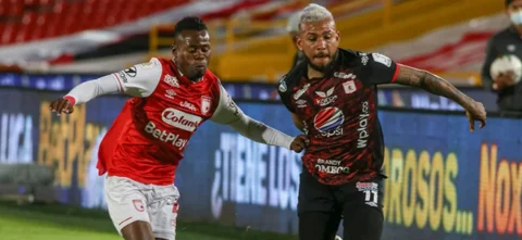 América le ganó la última final a Santa Fe/ Vizzorimage - Daniel Garzón